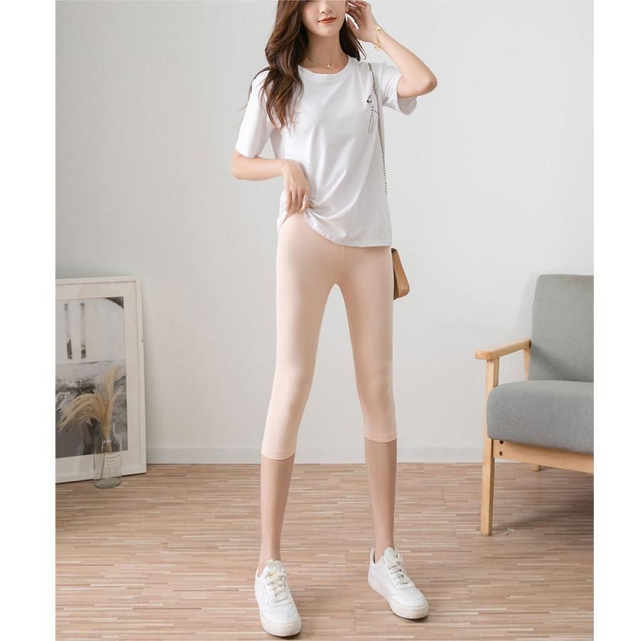 レギンス スパッツ 7分丈 レディースパンツ ショートパンツ
