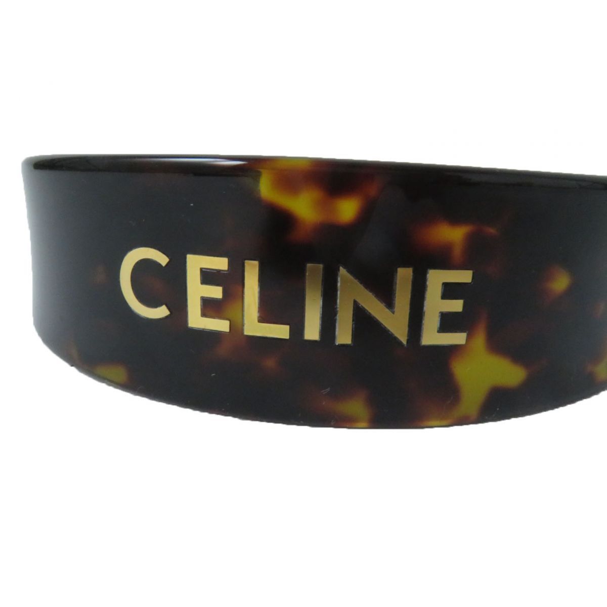 CELINE べっ甲柄 ヘアバンド CELINE ヘアアクセサリー ヘッドバンド