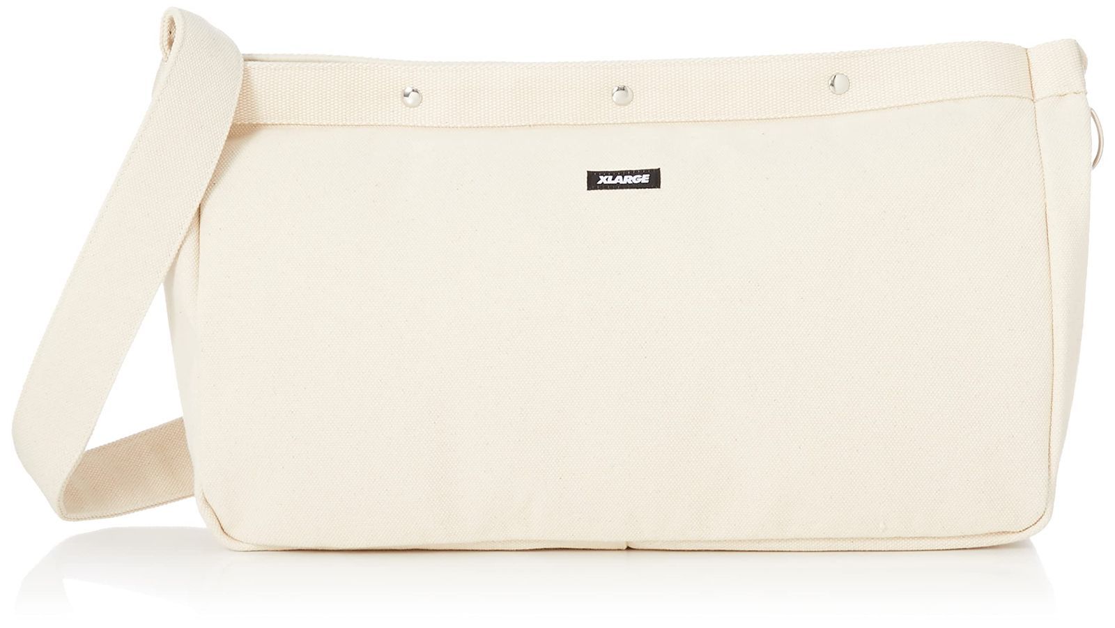Color オフホワイト エクストララージ ショルダーバッグ POSTMAN BIG SHOULDER BAG メンズ OFF WHITE