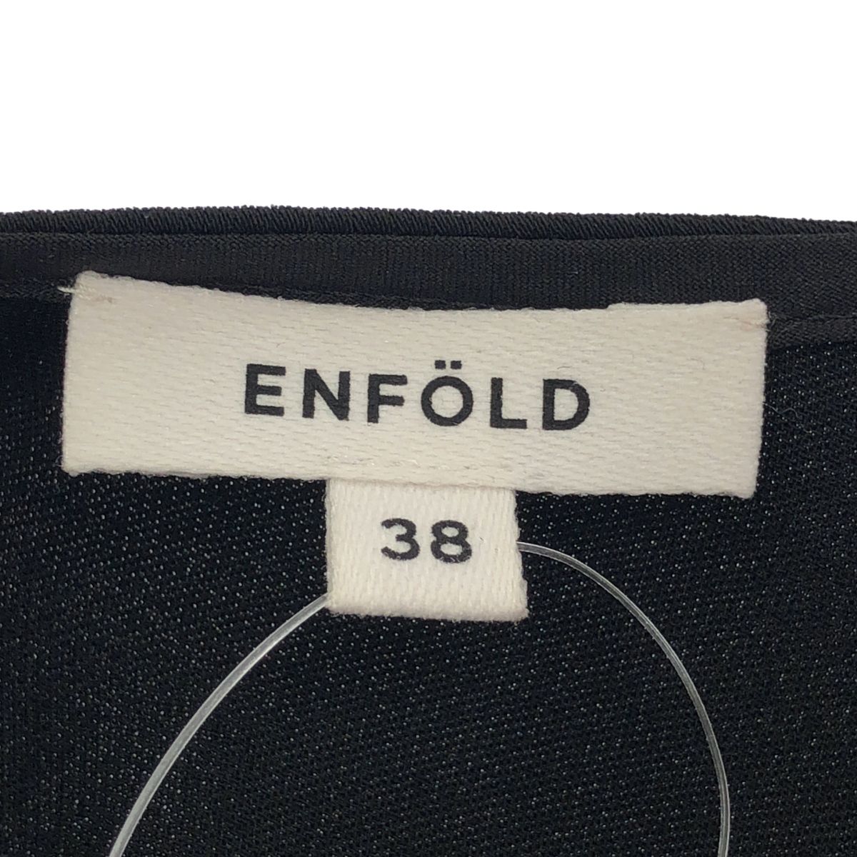 ENFOLD エンフォルド ビッグカフスチュニックブラウス 300CA130