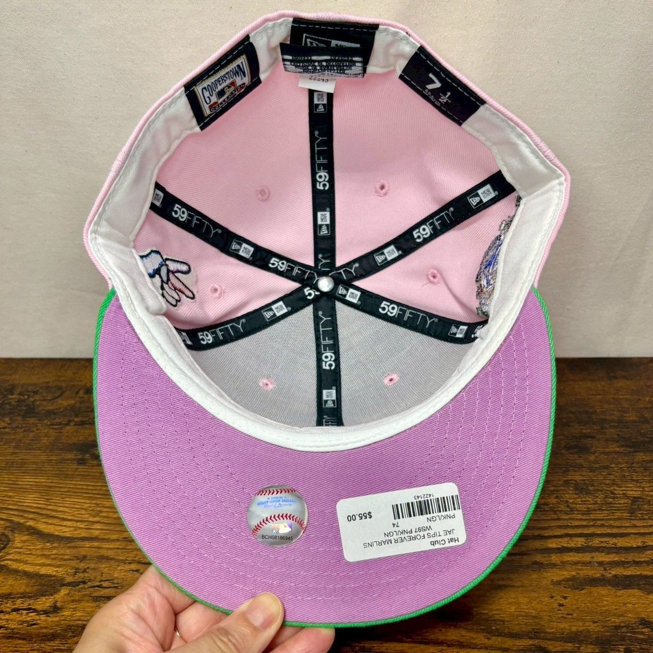 K32 ニューエラ 59fifty フロリダ マーリンズ MLB 美品 1820 K32 ニューエラ 59fifty フロリダ マーリンズ MLB 美品 1820