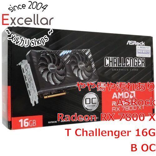 【中古】RX7800xt Challenger 16GB OC【ASRock製】 中古】ASRock Radeon RX 7800 XT Challenger 16GB OC RX7800XT