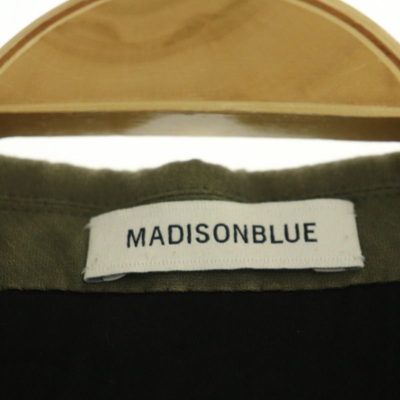 マディソンブルー MADISONBLUE リネンダブルブレストジャケット 