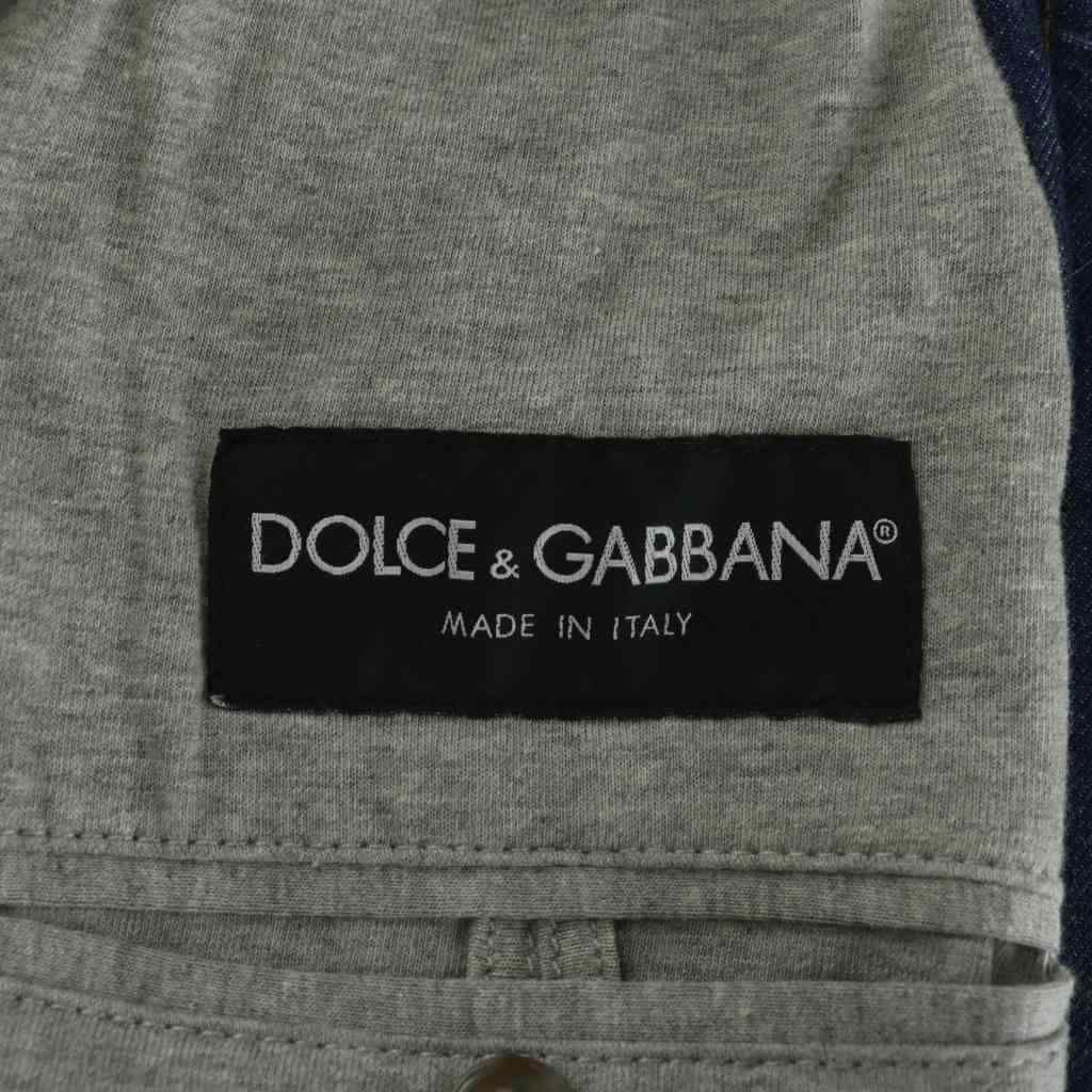 ドルチェ&ガッバーナ ドルガバ DOLCE&GABBANA ハラコ 切替 デニム