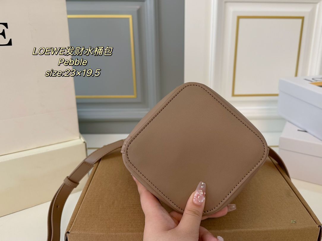LOEWEロエベPebble金持ちバケツバッグ ハンドバッグ カメラバッグ ハンドバッグ バッグ バッグ バッグ 財布 小銭入れ 手首バッグ 旅行バッグ 財布 ショルダーバッグ-MM輸入 STEELWINDOWSANDDOORS_COM
