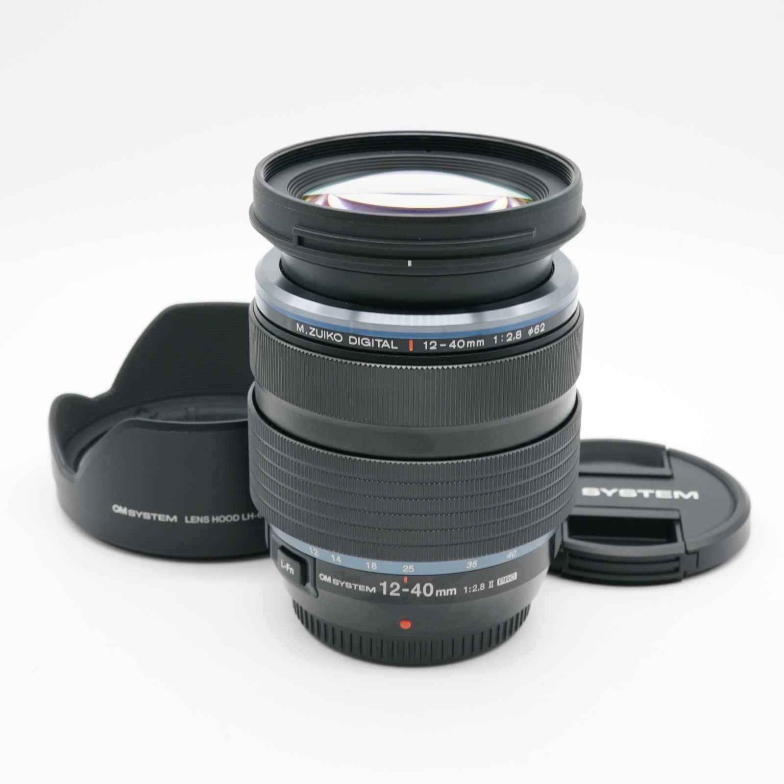 級 オリンパス OLYMPUS 12-40mm F2.8 PRO II あると嬉しい純正フード付