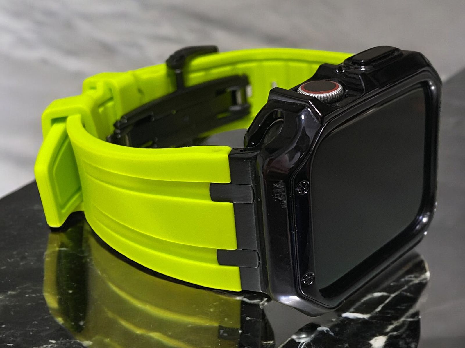 アップルウォッチシームラバーバンドTPUカバーケース38|40|41|42|44|45|49 Apple