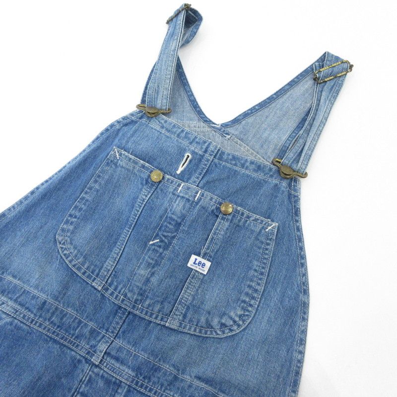 新品 Lee リー デニム オーバーオール LM7254ブルー サイズS Lee リー LM7254 DUNGAREES OVERALL（ダンガリーズ