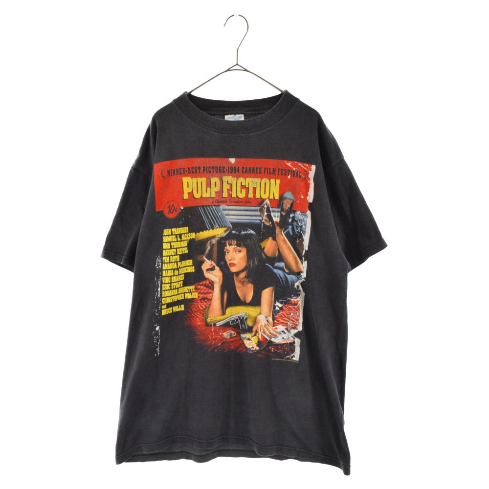 VINTAGE (ヴィンテージ) 90s VINTAGE PULP FICTION パルプフィクション ウィンターランドタグ 半袖Tシャツ ブラック  - メルカリ