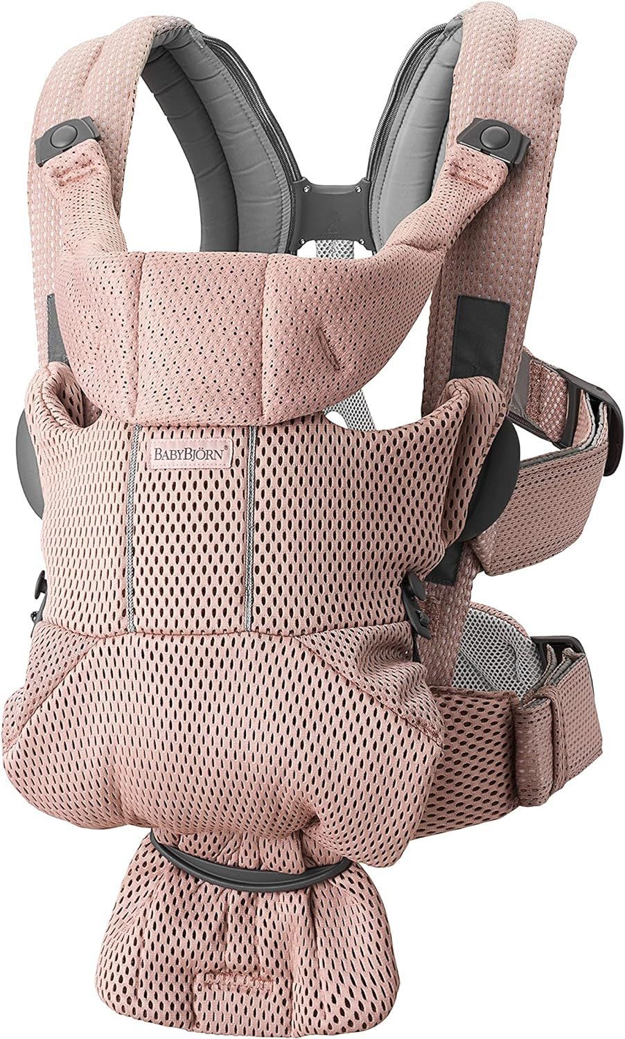 最終値下げ 【未使用品】 ベビービョルン 抱っこひも ベビーキャリア Move おんぶ紐 エアリーメッシュ ダスティ ピンク RK0115 0116ML003 0020240116287214