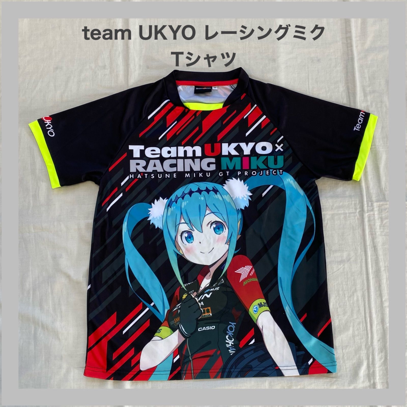 初音ミク チーム右京 レーシングミク2018 teamUKYO Tシャツ M - メルカリ