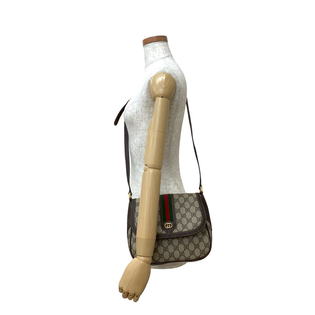 ほぼ未使用 GUCCI グッチ オールドグッチ ヴィンテージ シェリー