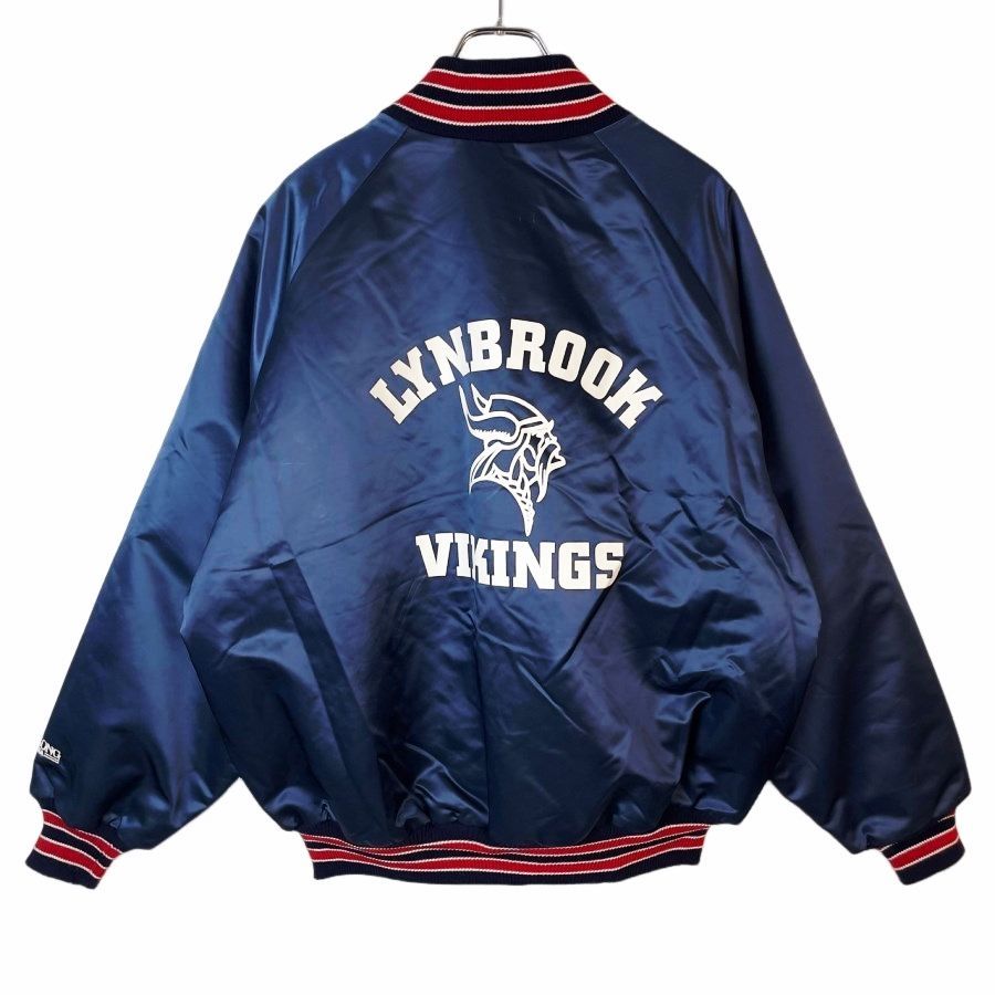 パッカーズ Delong 刺繍 スタジャン ウール レザー ジャケット