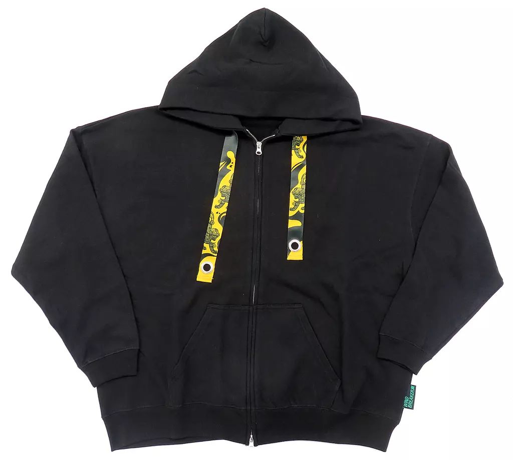 アウターウェア 獅子頭連パーカー ブラック Lサイズ 「WIND 高品質