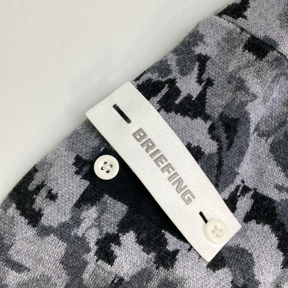 briefingゴルフ　レディースカモフラニット　サイズS ブリーフィングゴルフ レディースカモフラニット サイズS BRIEFING