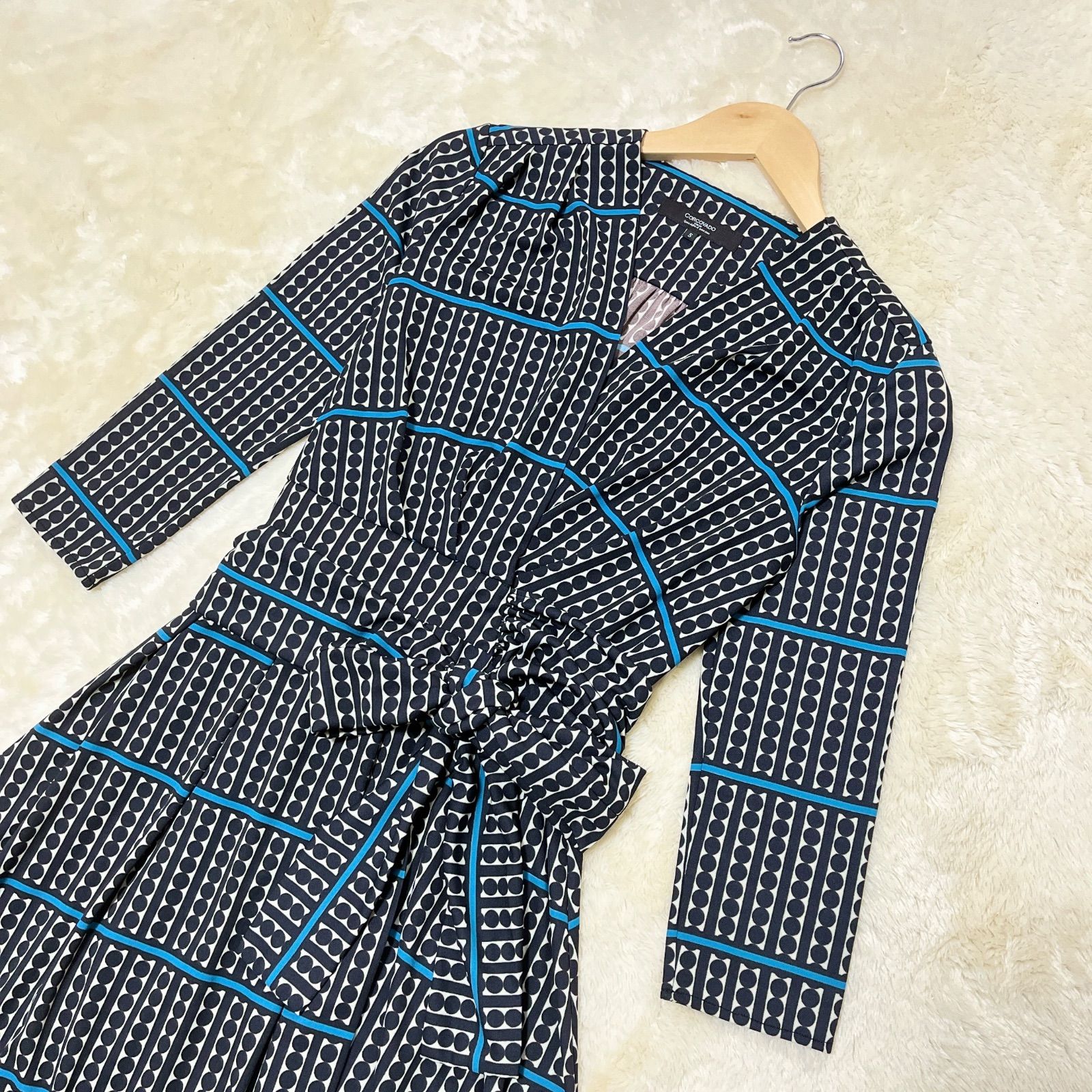 ✨極美品✨CORCOVADO コルコバード カシュクールワンピース ドット  