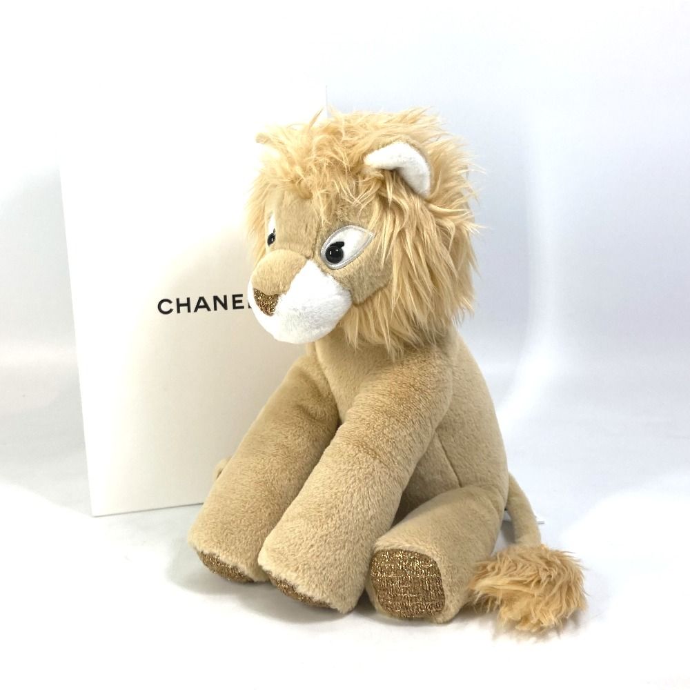 CHANEL ライオン ぬいぐるみ CHANEL シャネル ノベルティ 非売品 ライオン ぬいぐるみ