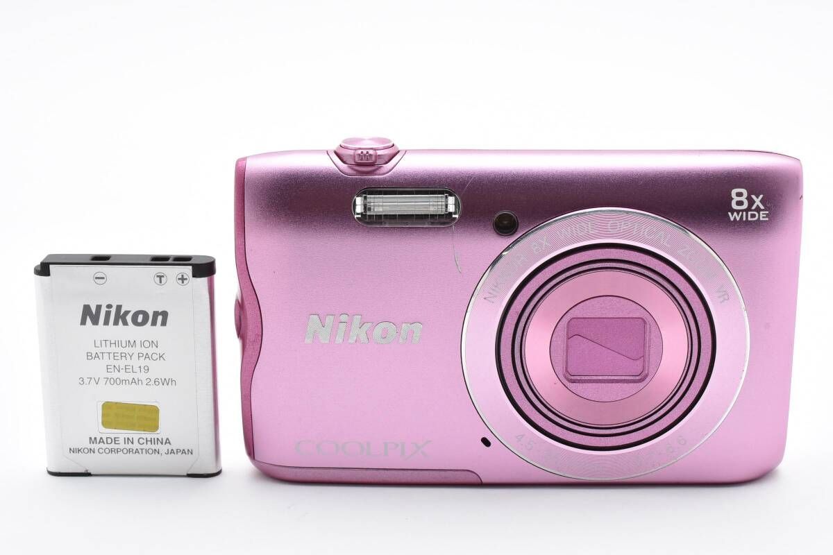 Nikon ニコン コンパクトデジタルカメラ COOLPIX A300 ピンク Amazon.com : NIKON COOLPIX A300/P - International Version