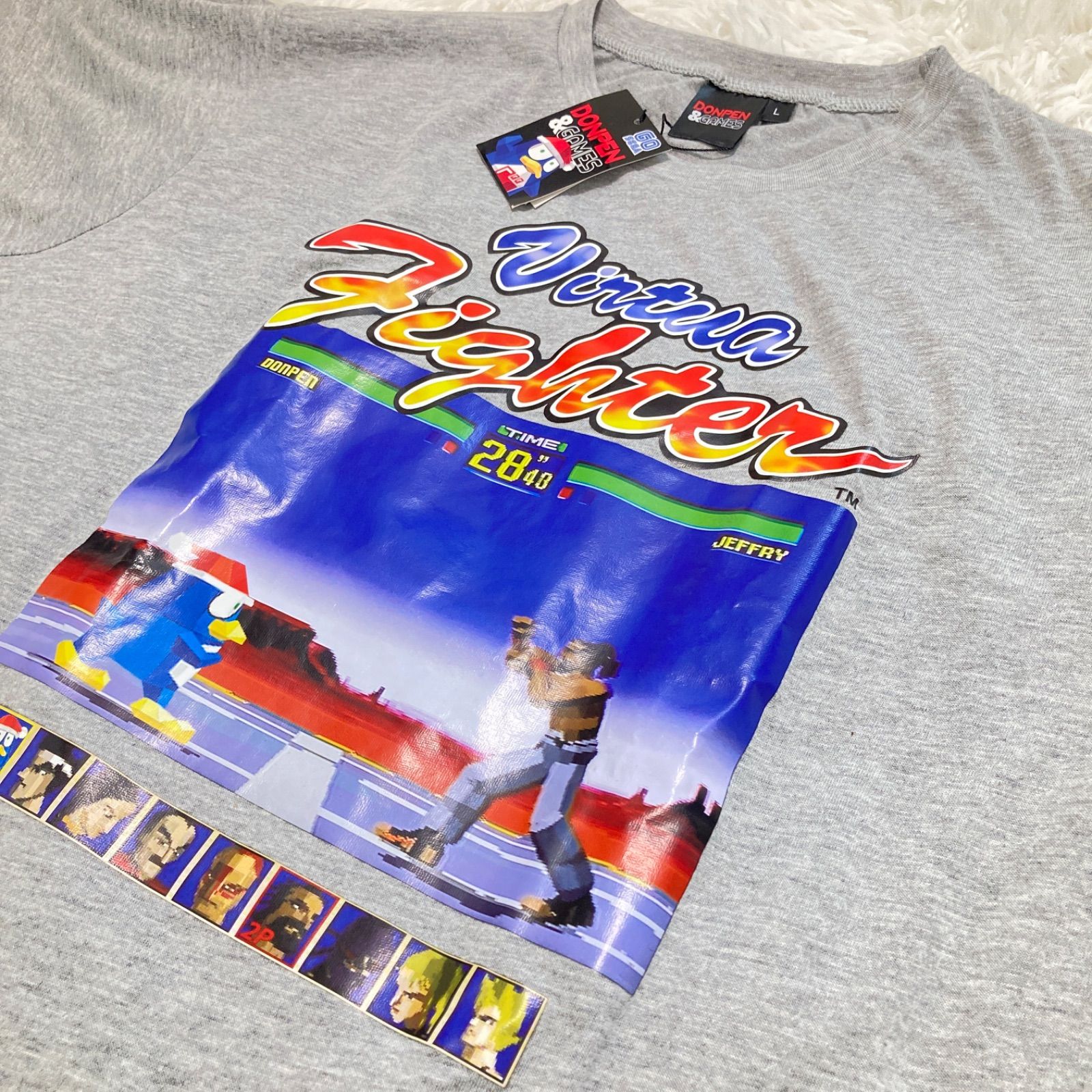 バーチャファイター ドンペンコラボ Tシャツ Lサイズ Virtua Fighter