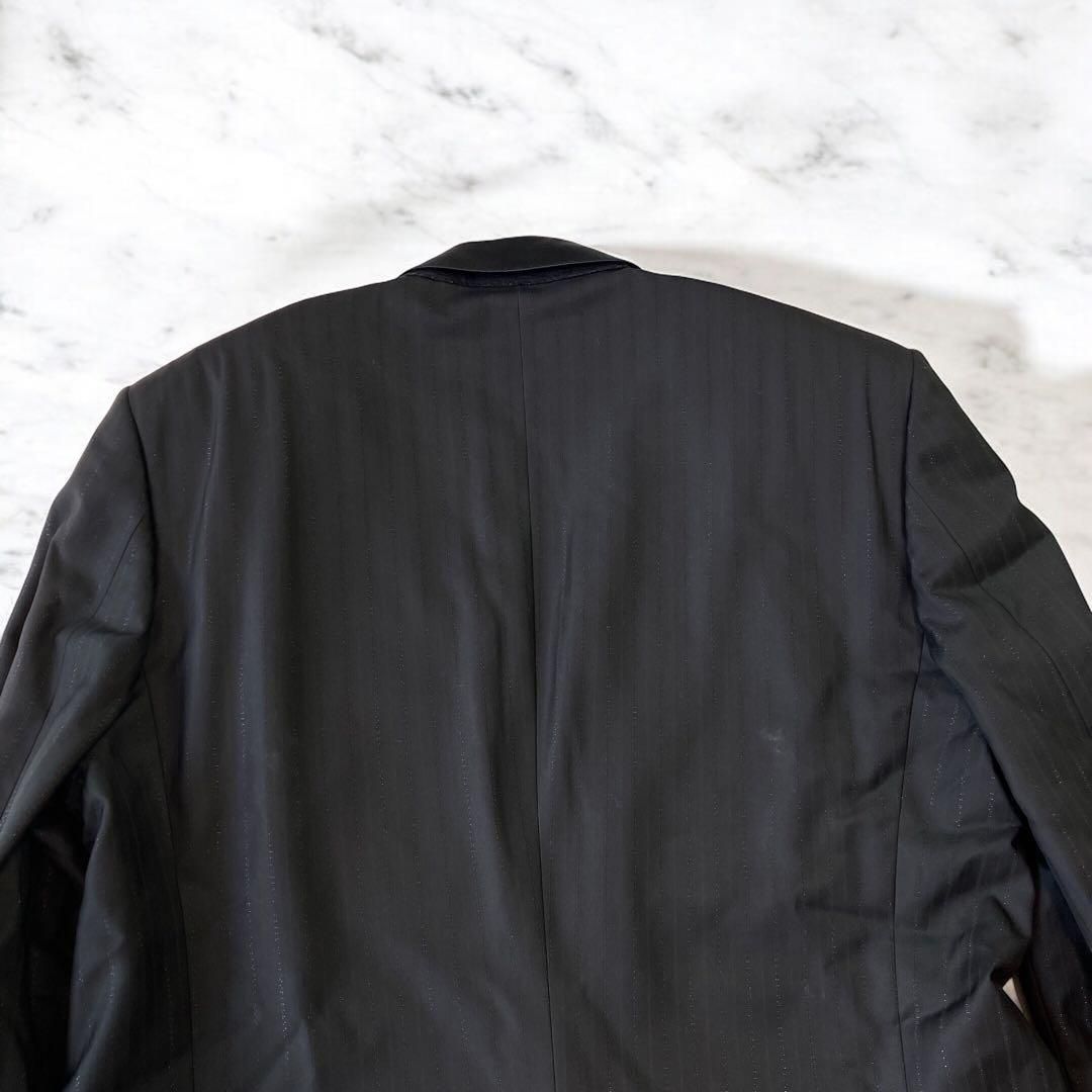 ヴィトン ダミエ テーラードジャケット 54 RM101F シルク 裏地総柄