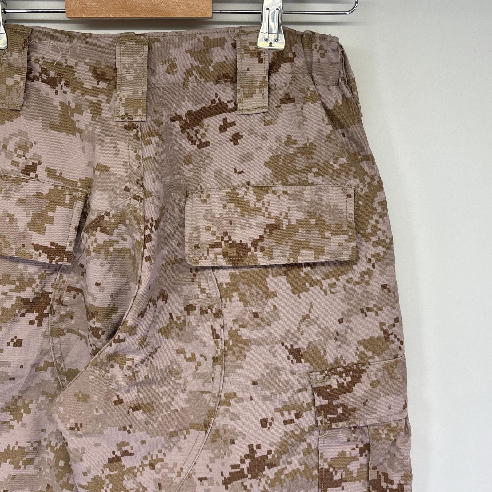 古着 ミリタリーロングパンツ 米軍実物 デジカモ 迷彩 ポケット