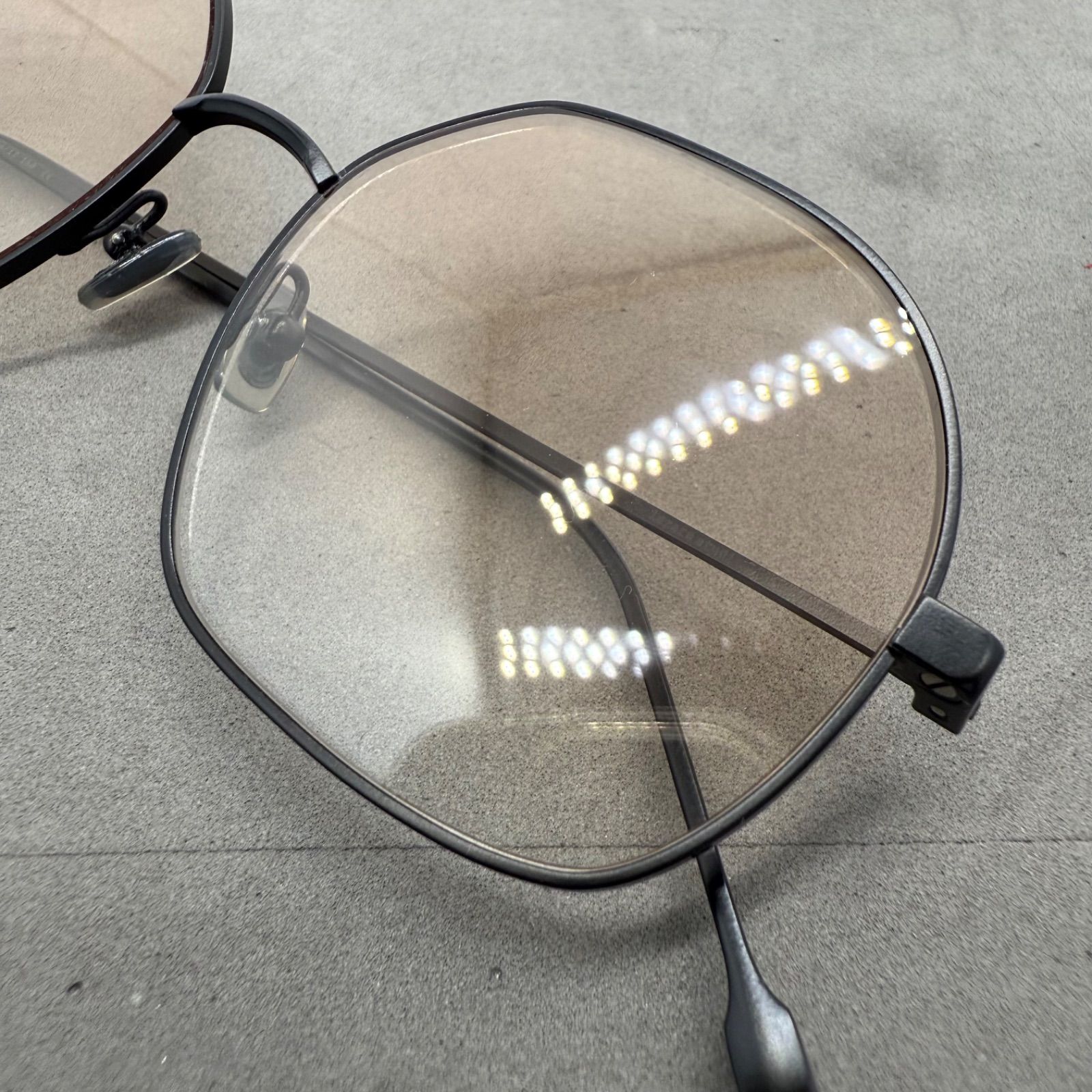 LAZARE STUDIO FRANCE made duncan back to black sunglasses ラザール