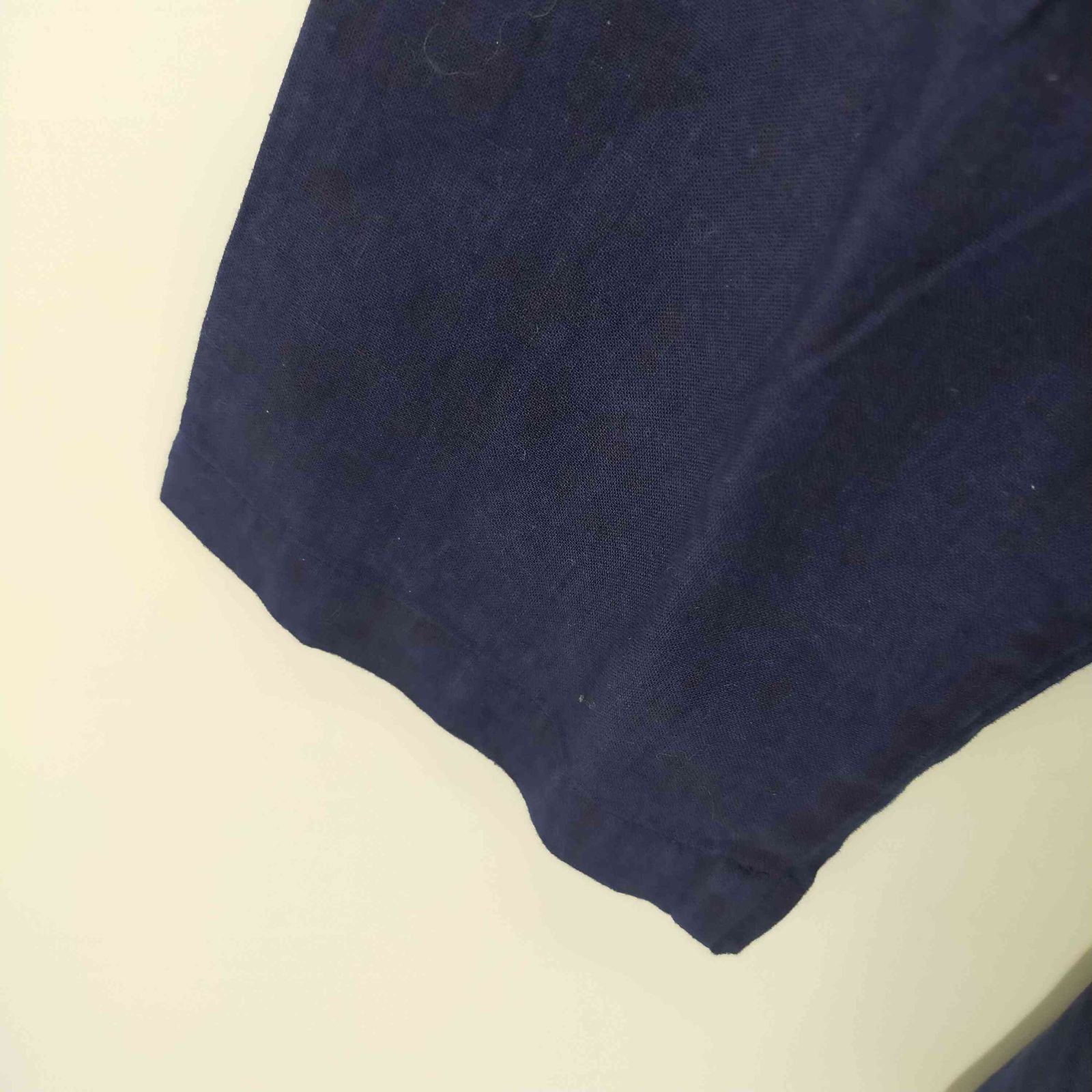 ネストローブ nest Robe UpcycleLino 天然染め ハイネック2wayブラウス 