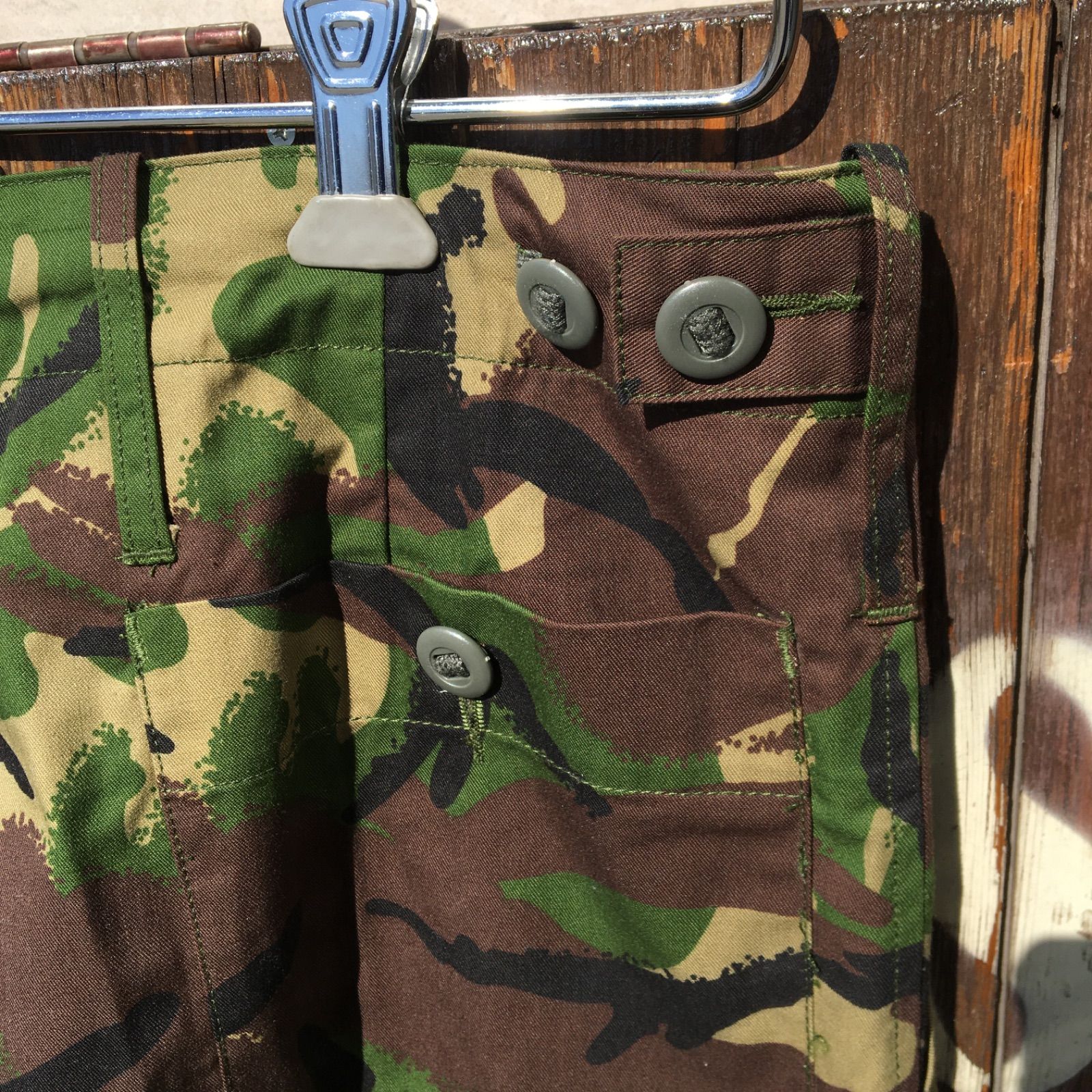 1990-2000 【DEADSTOCK】【BRITISH ARMY】 イギリス軍 DPM カモフラージュ ライトウェイト トラウザース カーゴパンツ◆Size：84