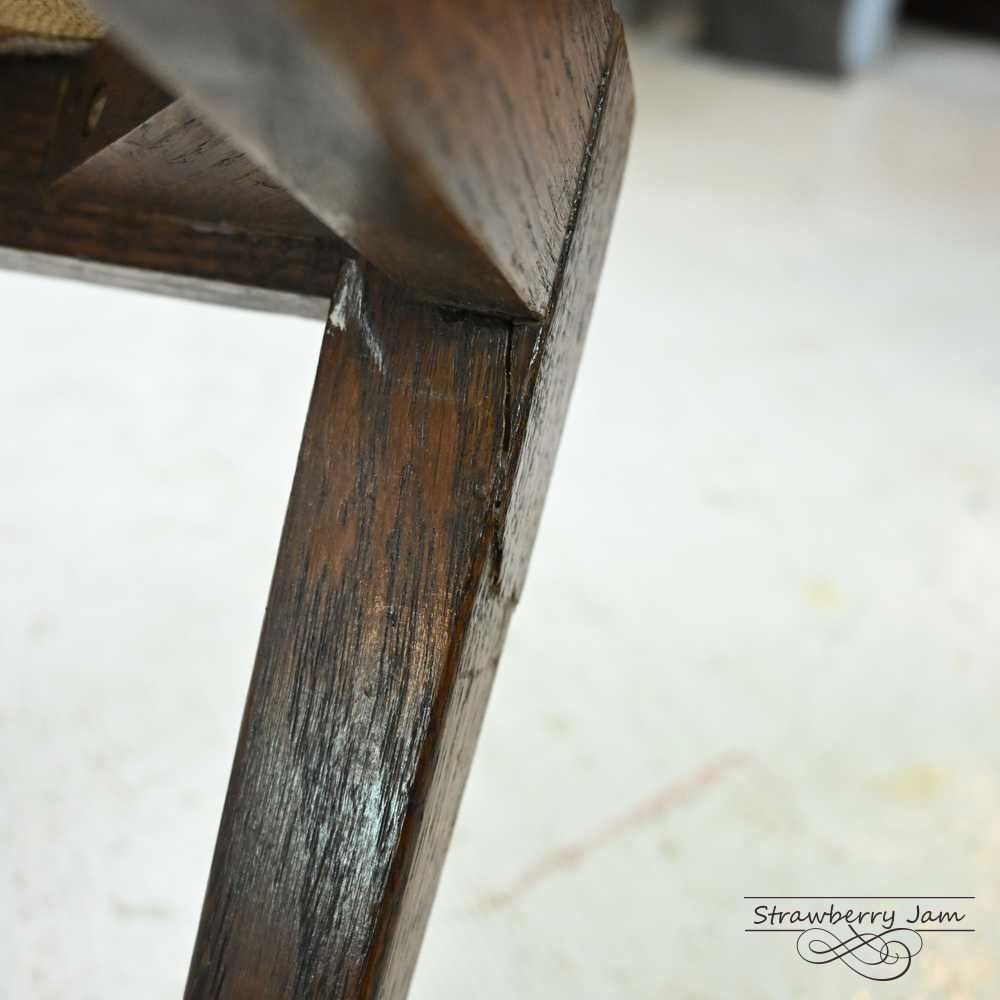 L3612-61 英国アンティーク プチポワン スツール フットスツール 花柄 L3612-61 英国アンティーク プチポワン スツール フットスツール