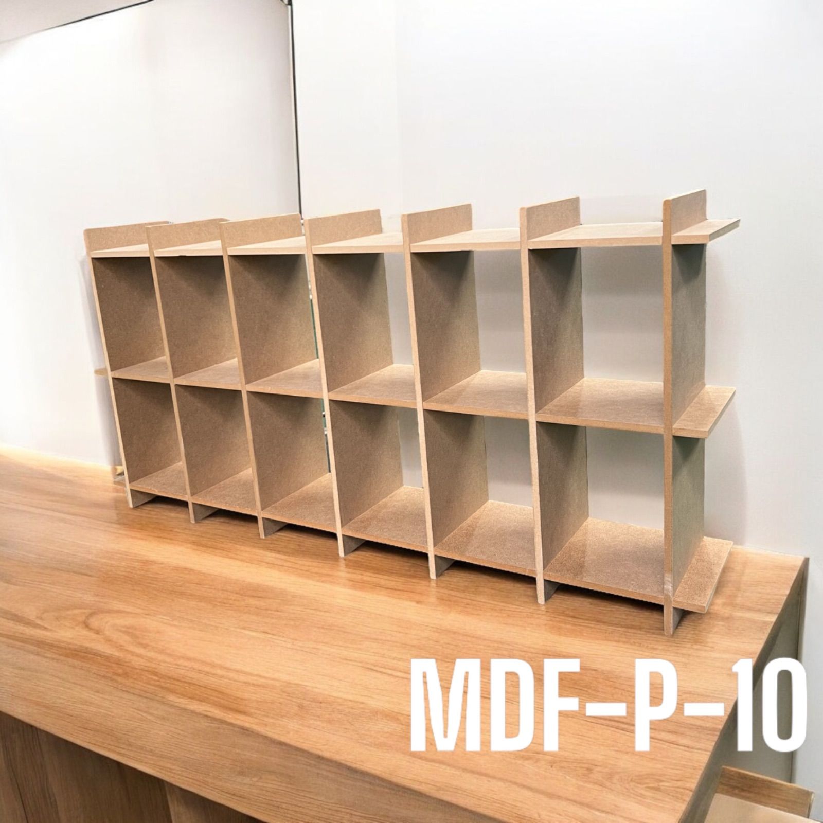パズルボード オープンラック 組み立て式 収納棚 diy MDF-P-10