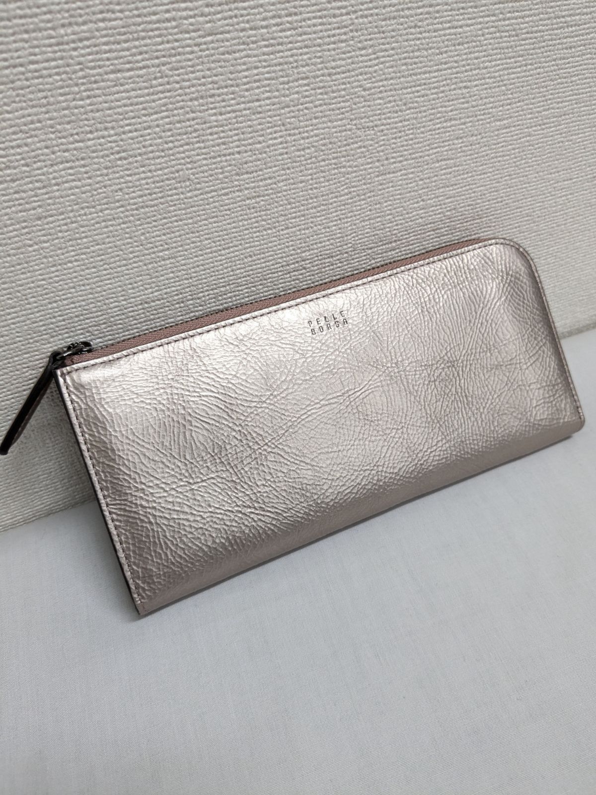 新品】PELLE BORSA Bark Goods ペレボルサ バークグッズ L字ファスナー 