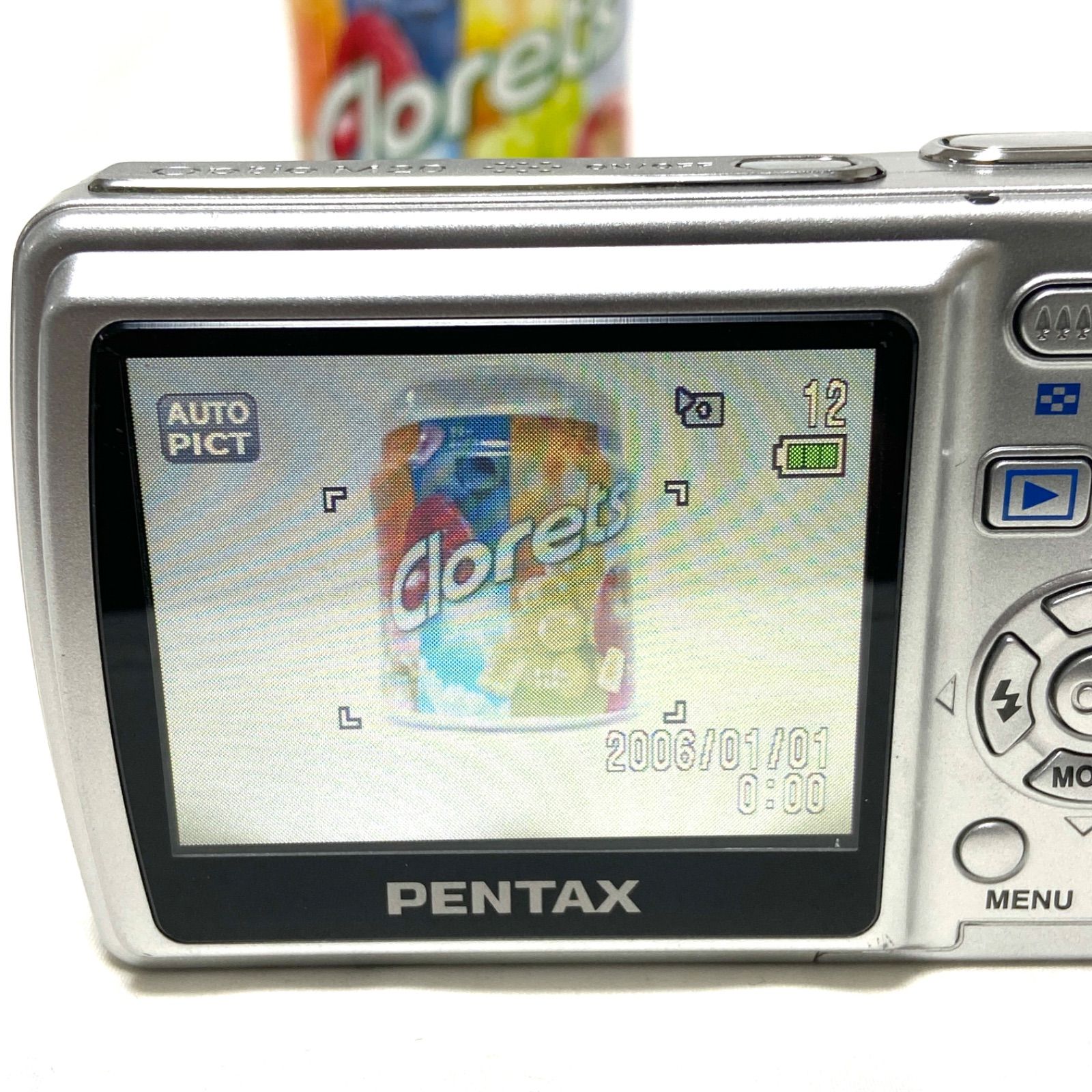 PENTAX Optio M20 シルバー コンパクトデジタルカメラ 7.0 MEGAPIXELS