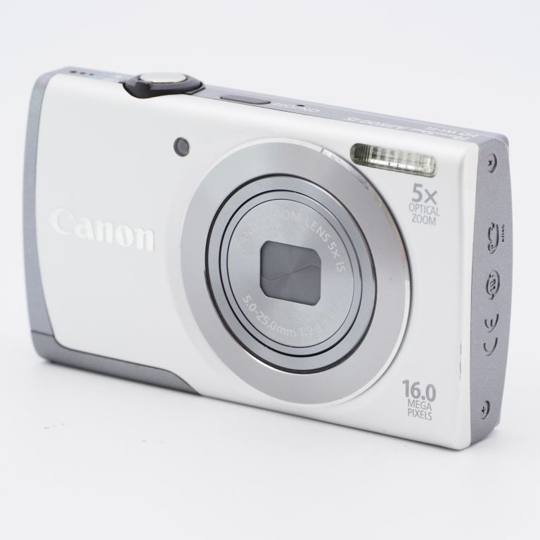 Canon キヤノン デジタルカメラ PowerShot A3500 IS(シルバー) 広角