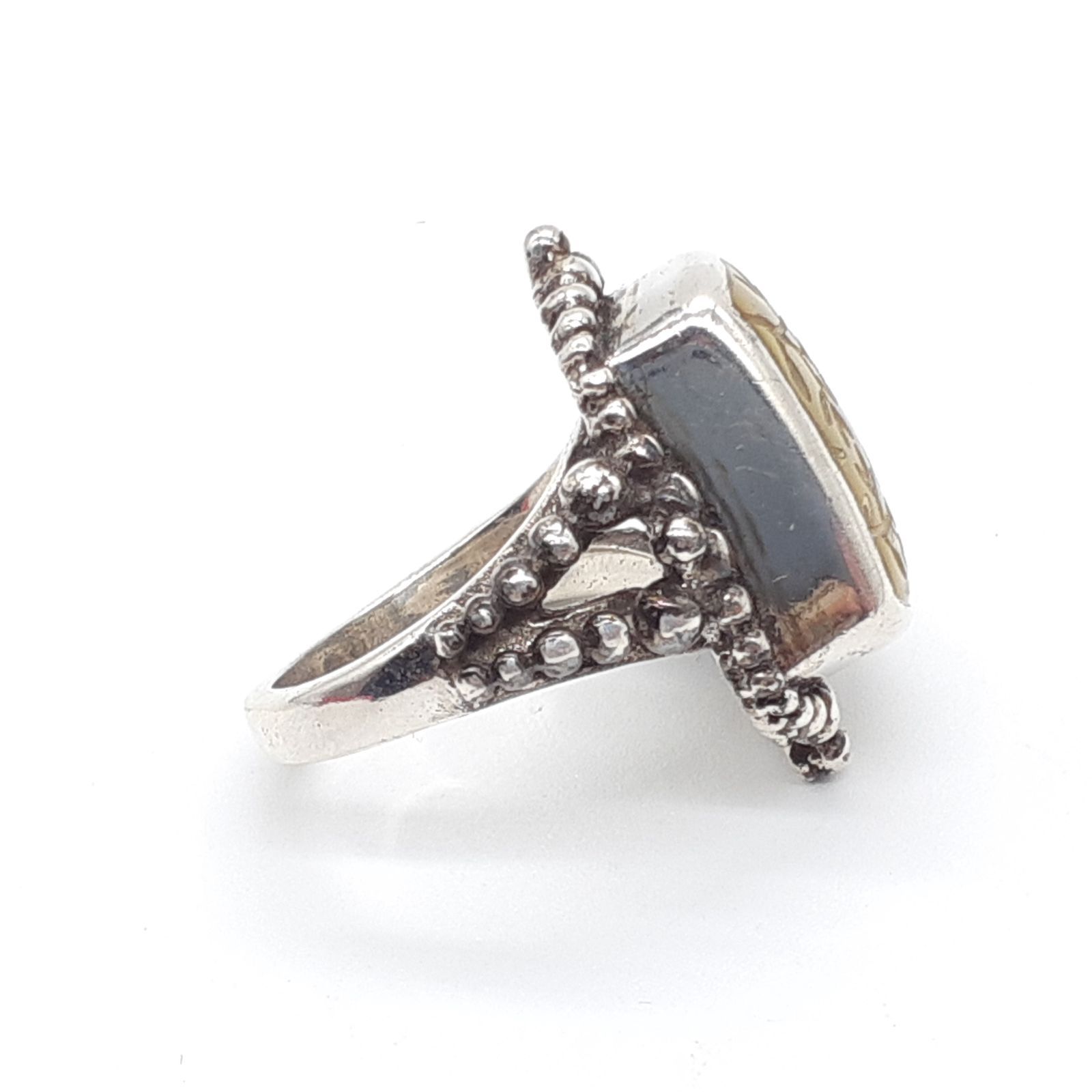 Stephen Dweck リング Garden of Stephen Faceted Lavender Moon Quartz Ring Sterling