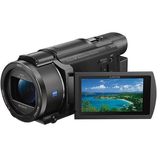 ソニー SONY ビデオカメラ FDR-AX55 4K 64GB 光学20倍 ブラック