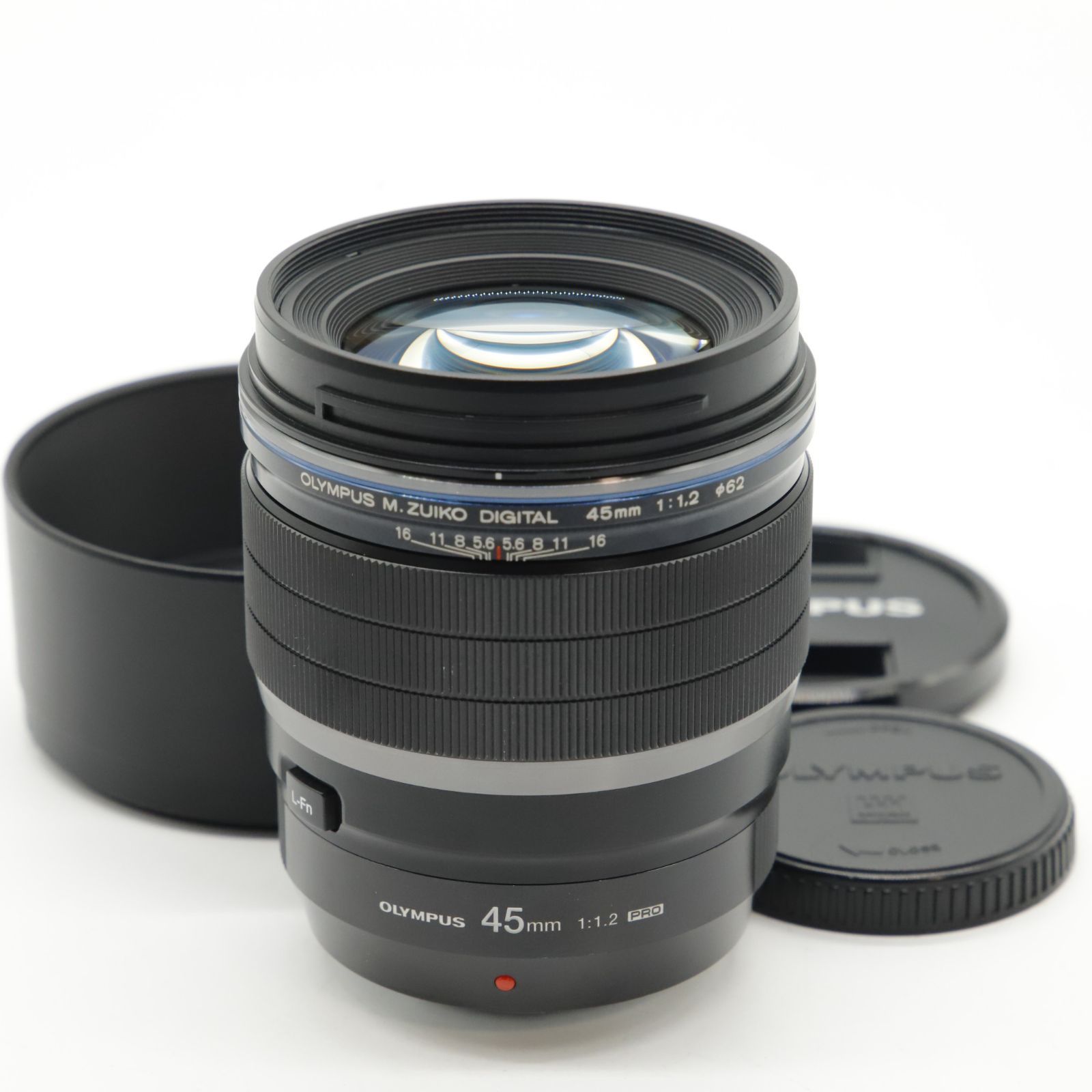 □美品□ OM SYSTEM 単焦点レンズ M.ZUIKO DIGITAL ED 45mm F1.2 PRO 