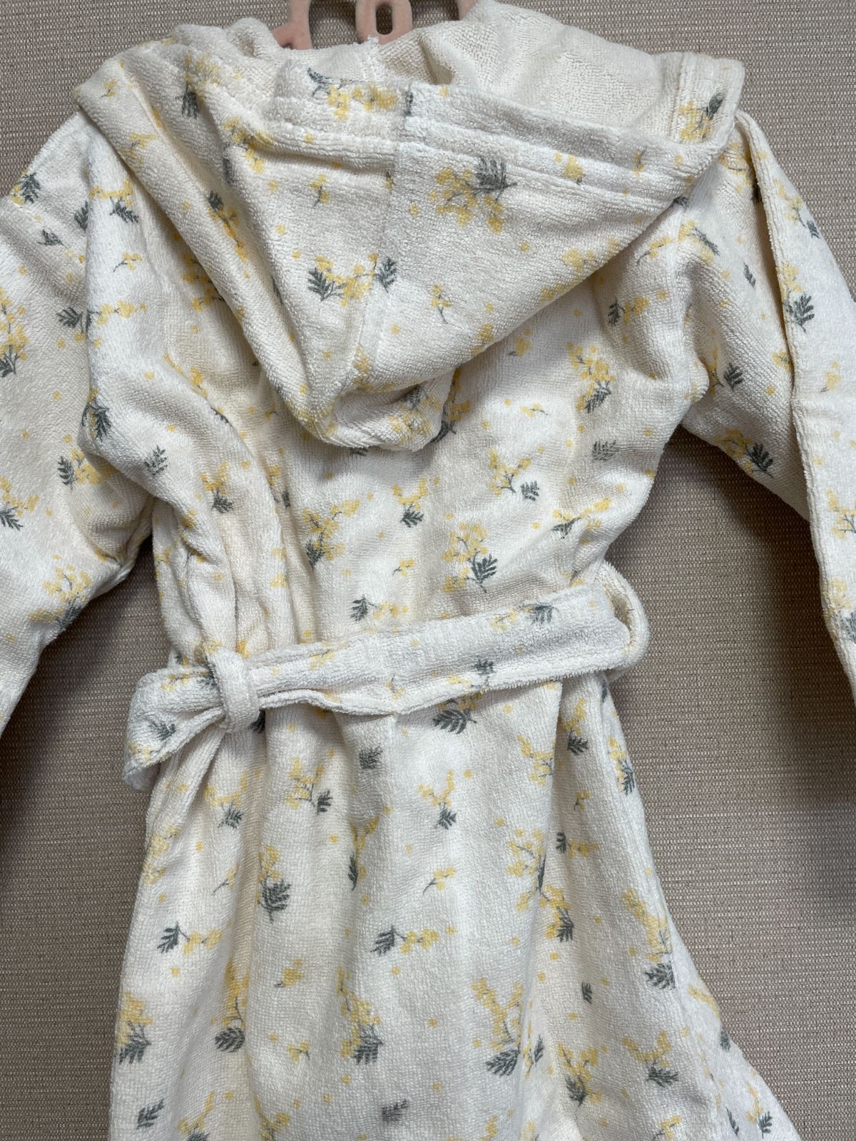 garbo-friends ガルボアンドフレンズ ミモザ ジュニアバスローブ 4-6 yrs STEELWINDOWSANDDOORS_COM