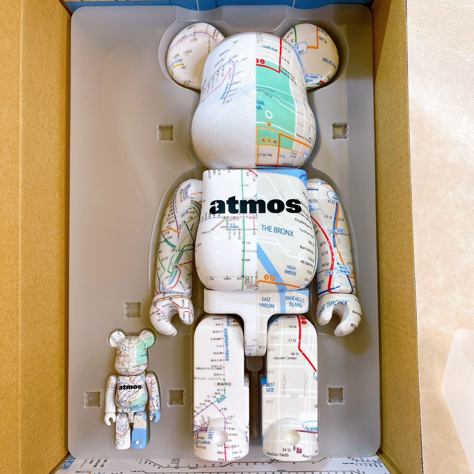 BE@RBRICK atmos SUBWAY 100％ 400％ アトモス 新品 【公式通販】