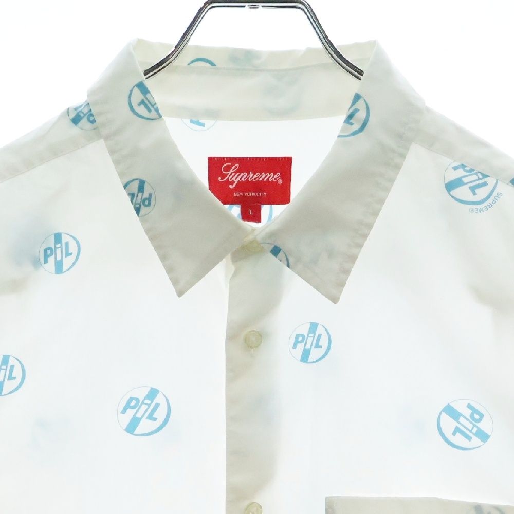 SUPREME (シュプリーム) 22AW xPUBLIC Image LTD PiL L/S SHIRTS