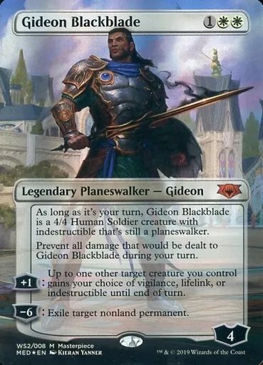 中古】マジックザギャザリング [神話R]：【FOIL】Gideon