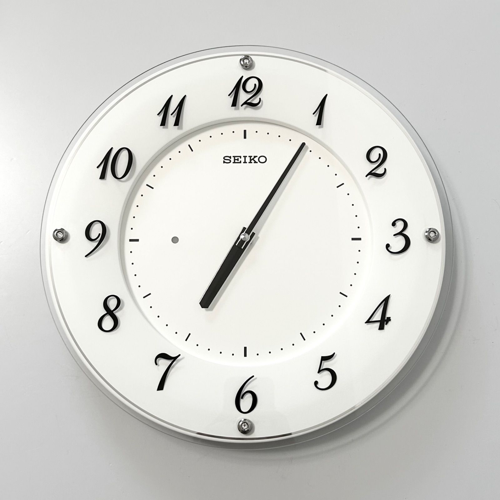 廃盤 SEIKO セイコー 壁掛け時計 正規品 ラ・クロック KX503W ホワイト