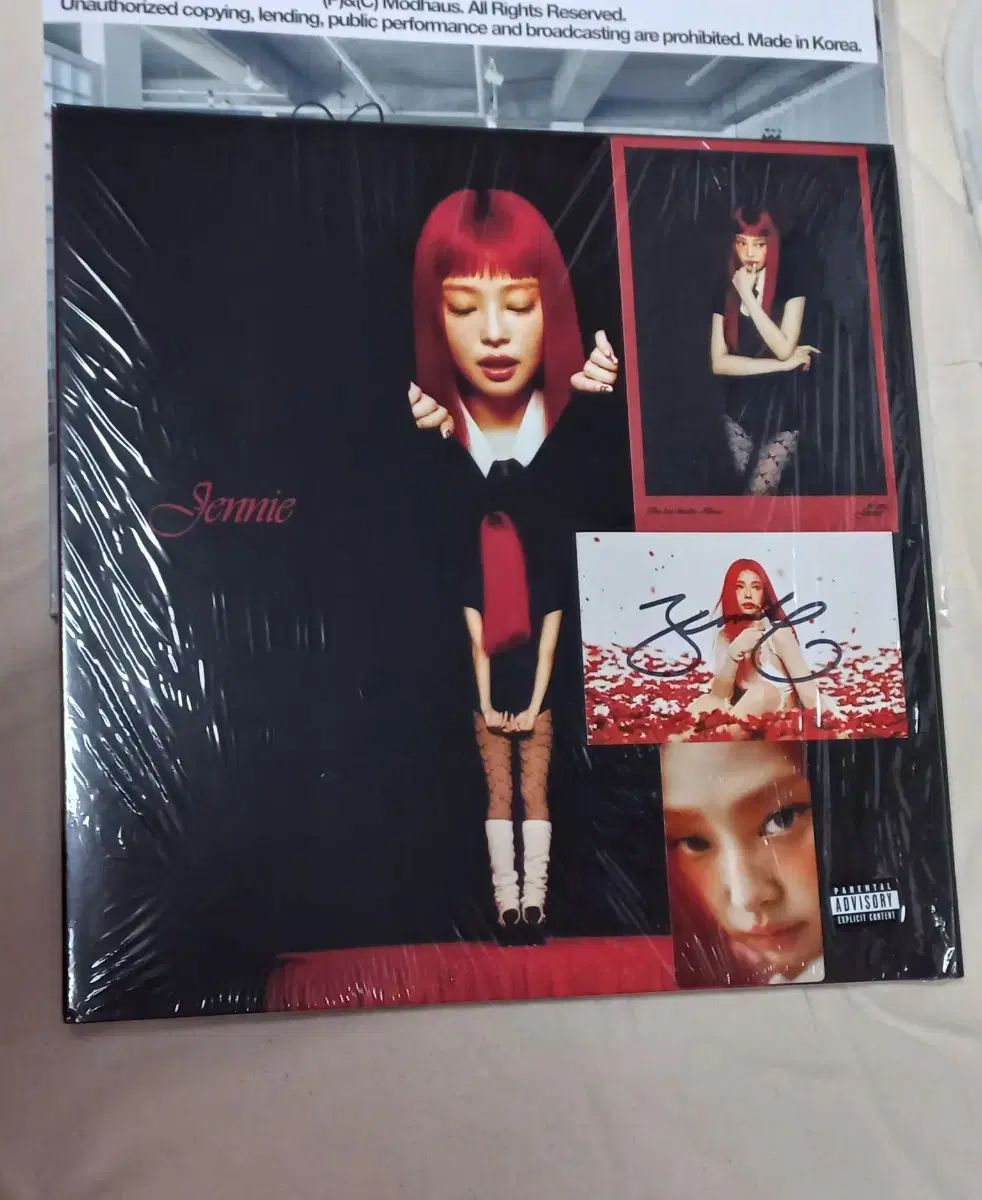 2 終日バッチ ジェニー JENNIE サイン lp 組み立て 25