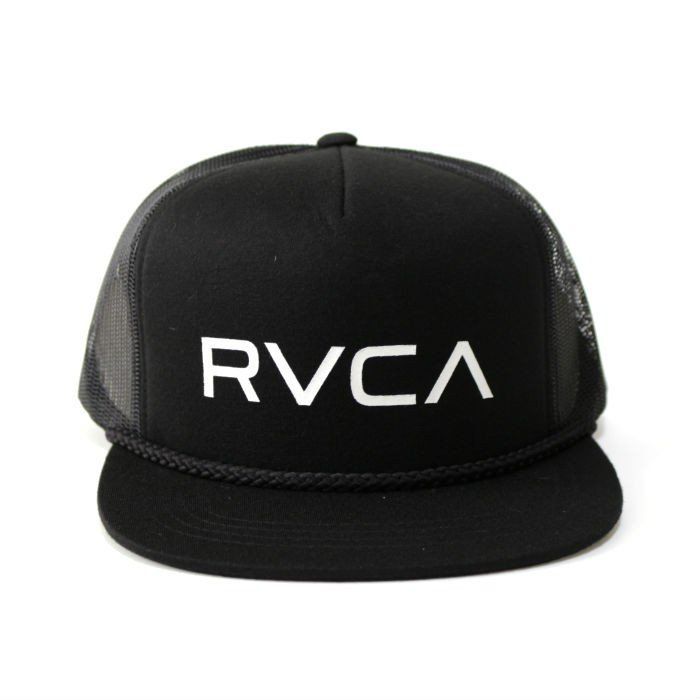 RVCA - RVCAルーカUS限定ロゴアイコン刺繍ツイルキャップ帽子１点物 RVCA ルーカ キャップ 帽子 メッシュ ロゴ BALANCE RVCA TRUCKER