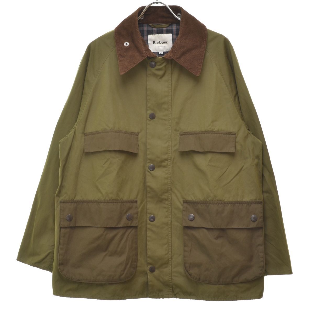 40【BARBOUR × NANO UNIVERSE / バブアー × ナノ ユニバース】別注 2201236 OVERSIZE BEDALE  オーバーサイズ ビデイルジャケット