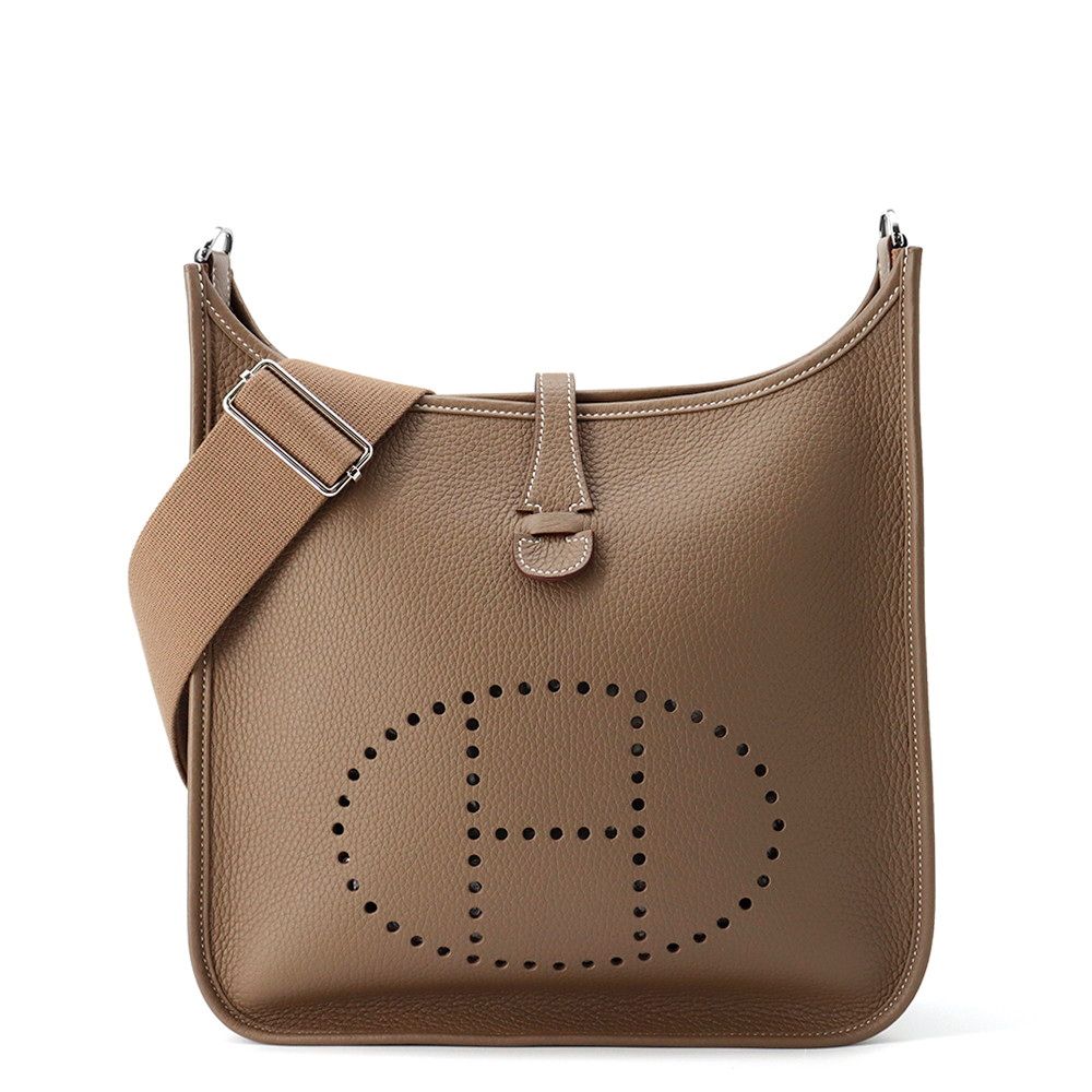 大人気♪【HERMES】Evelyne 33 エヴリン33 ショルダー Hermès Evelyne 33 Taurillon Clemence Etoupe | SACLÀB