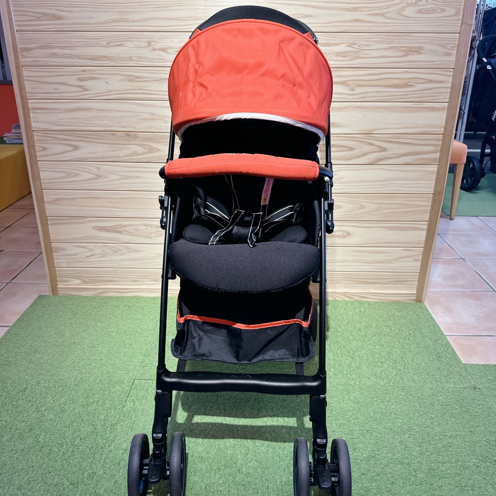 美品☆Aprica アップリカ ラクーナエアーAB 両対面 オート4キャス 説明