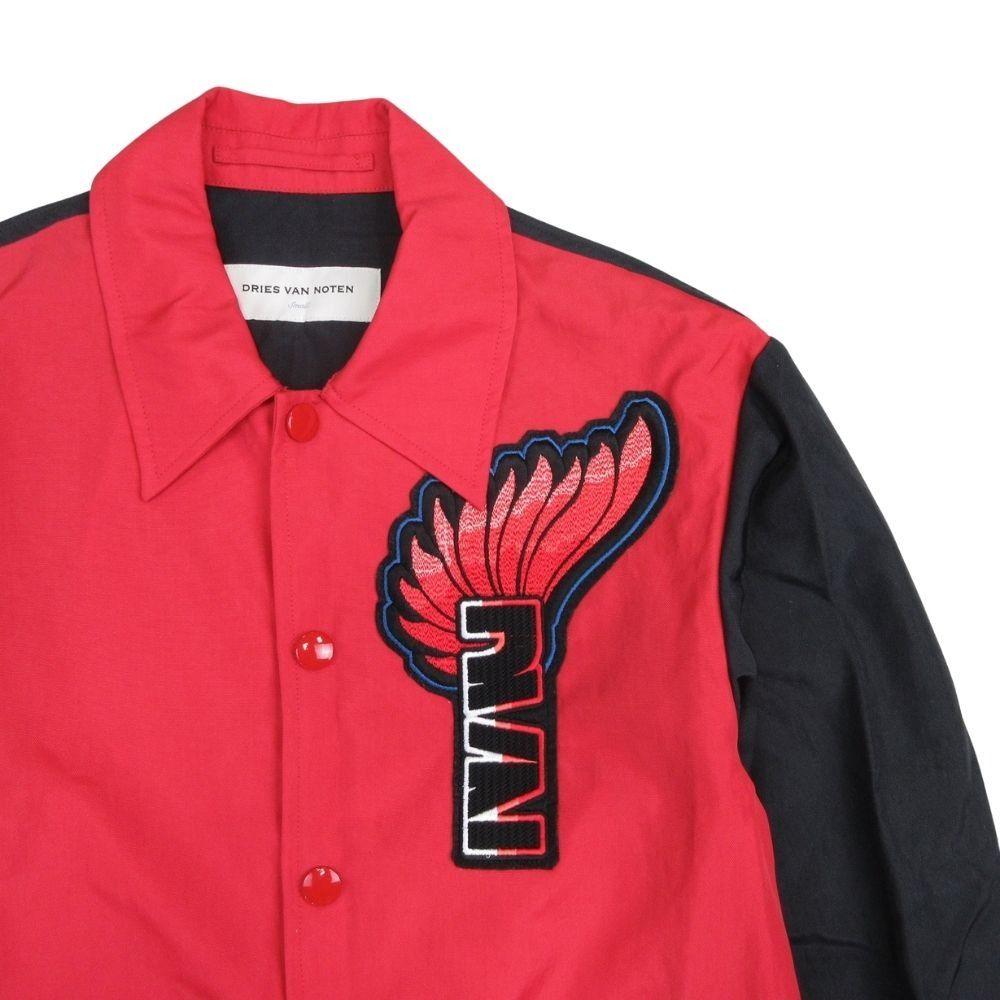 新品同様 23ss DRIES VAN NOTEN ドリスヴァンノッテン ステンカラー  