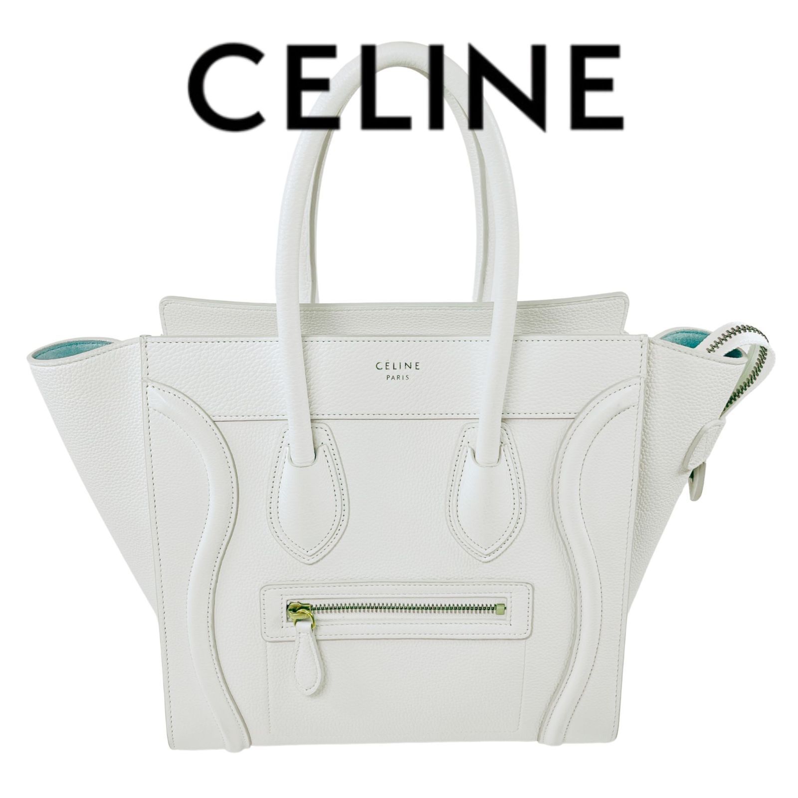 希少品】セリーヌ ラゲージミニ トリコロール 希少品】セリーヌ