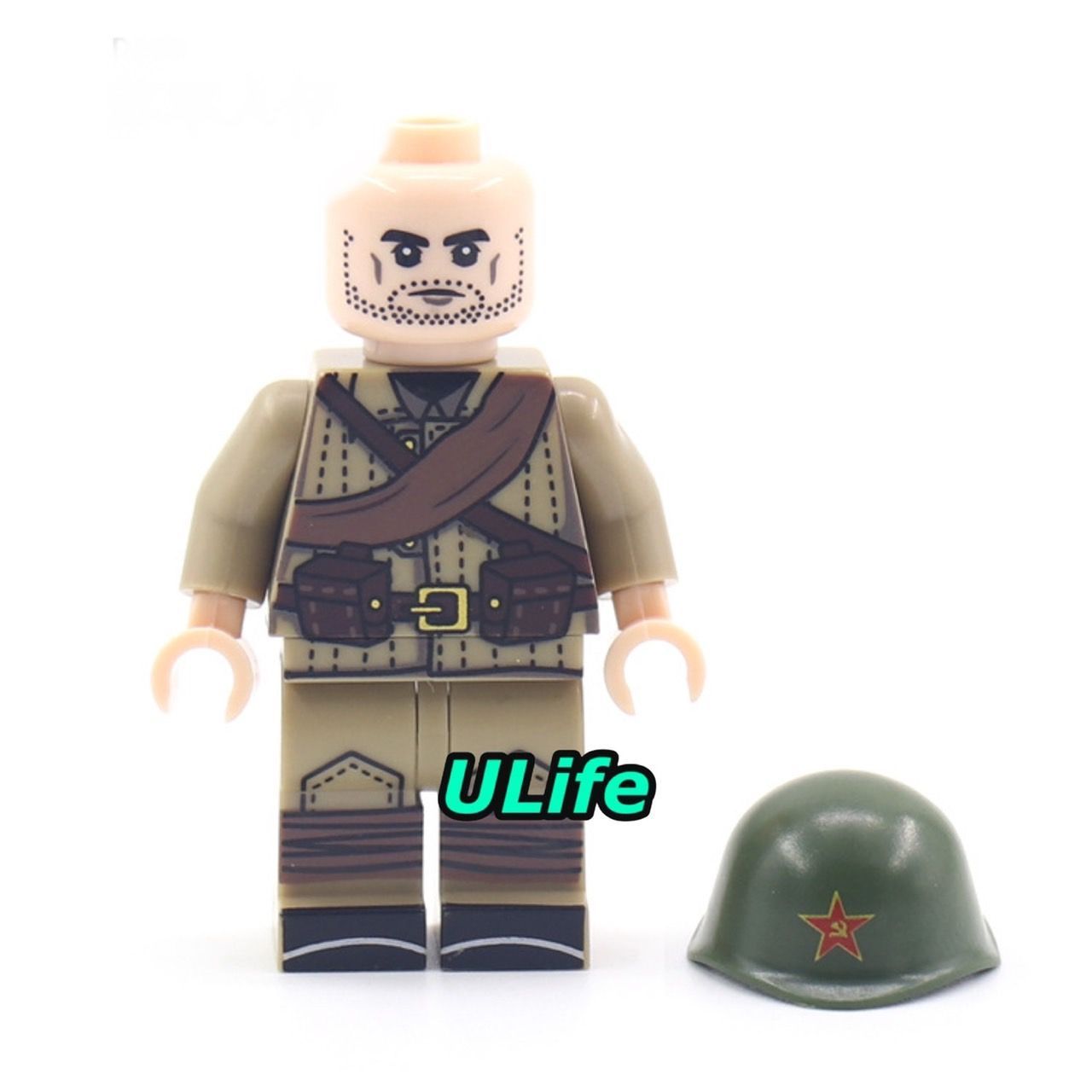 WW2フランス軍仏軍20体セット ミリタリー ミニフィグ武器LEGOレゴ互換