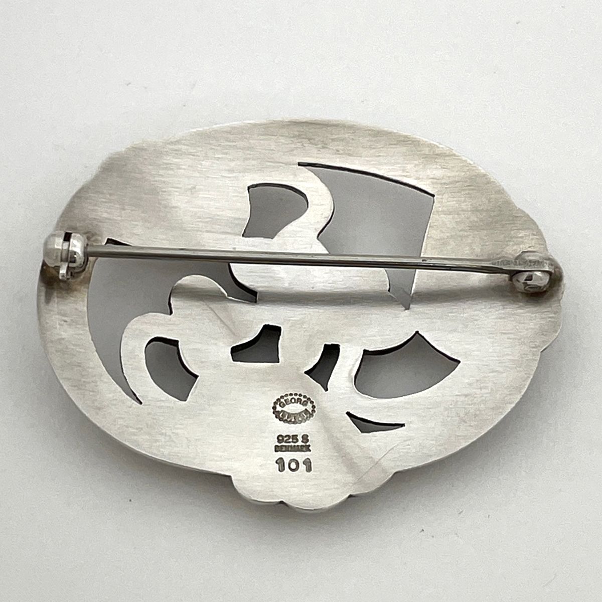 ジョージジェンセン Georg Jensen ムーンライトグレープ ブローチ 葡萄